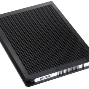 1536 Square Well, Black, High Base - 100µM