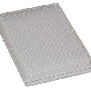 3456 Round Well, Clear, High Base, Evap Barrier, MaKO - 100µM