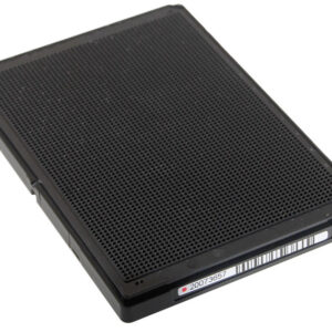 3456 Round Well, Black, High Base, Evap Barrier, MaKO - 100µM