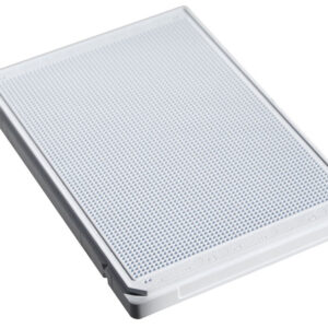 3456 Round Well, White, High Base, Evap Barrier, MaKO - 100µM