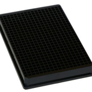 384 Square Well, Black, Low Base, Evap Barrier, 188µM - Aurora