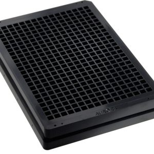 384 Square Well, Black, Ultra-Low Base, Evap Barrier, 188µM, Aurora