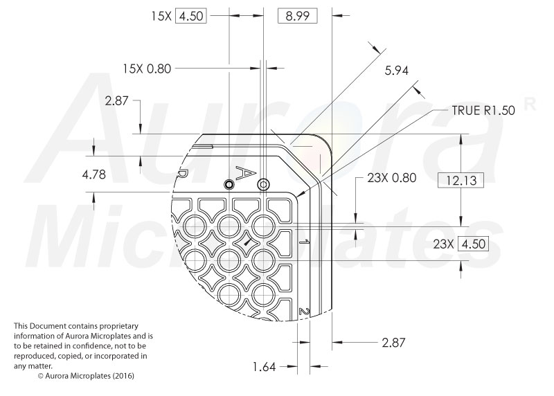 384 Round Well IQ LV - Clear - Solid - Aurora - Image 2