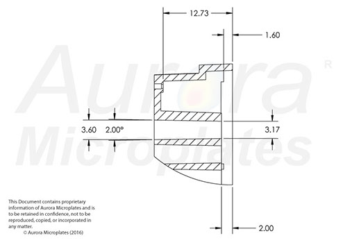 384 Square Well, Black, Ultra-Low Base, Evap Barrier, 188µM, Aurora - Image 4